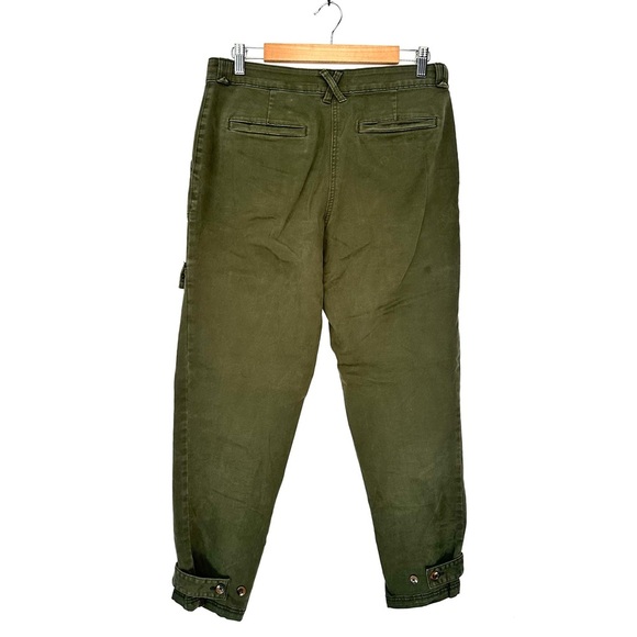 H&M | Green Cargo Pants Size 8 - Picture 3 of 8